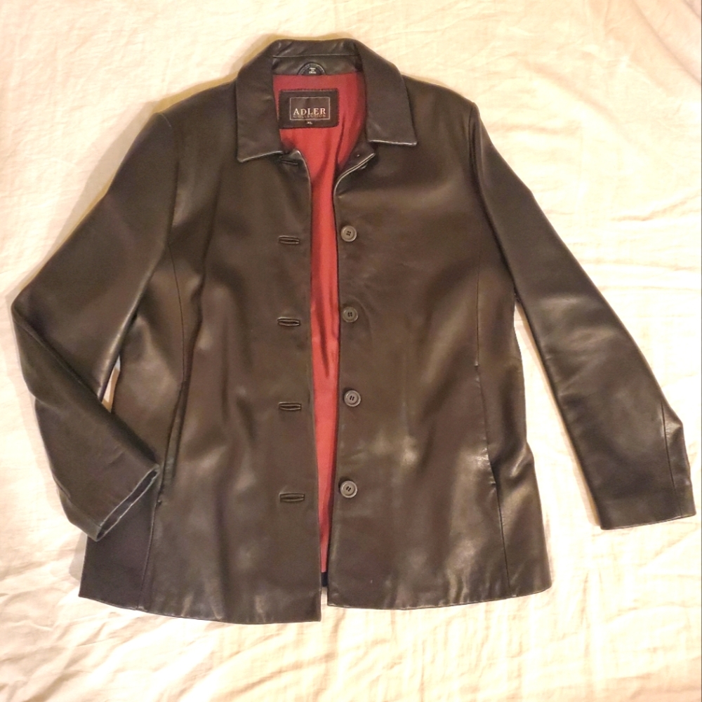 Vintage Genuine Leather coat